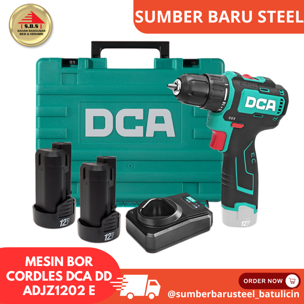 MESIN BOR CORDLES DCA DD ADJZ1202 E