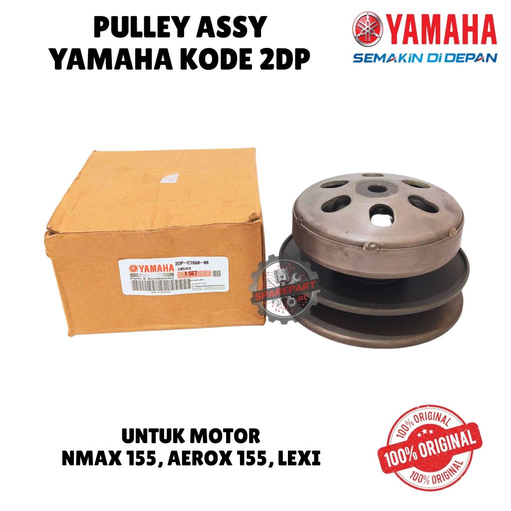 PULLEY ASSY ORIGINAL YAMAHA KODE 2DP, NMAX 155, AEROX 155, LEXI