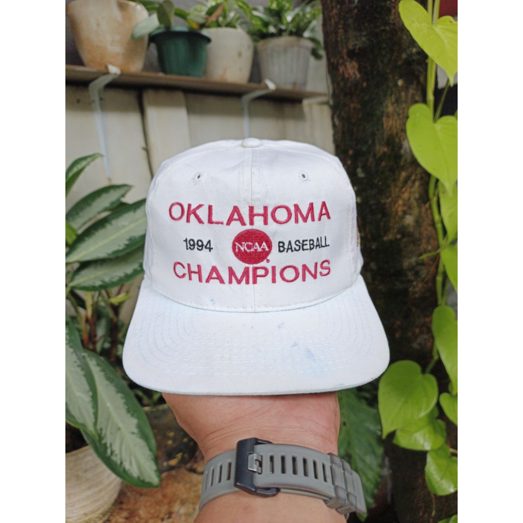 Topi Vintage OKLAHOMA CHAMPIONS NCAA 1994 BASEBALL (COLLEGE WORLD SERIES) By STARTER