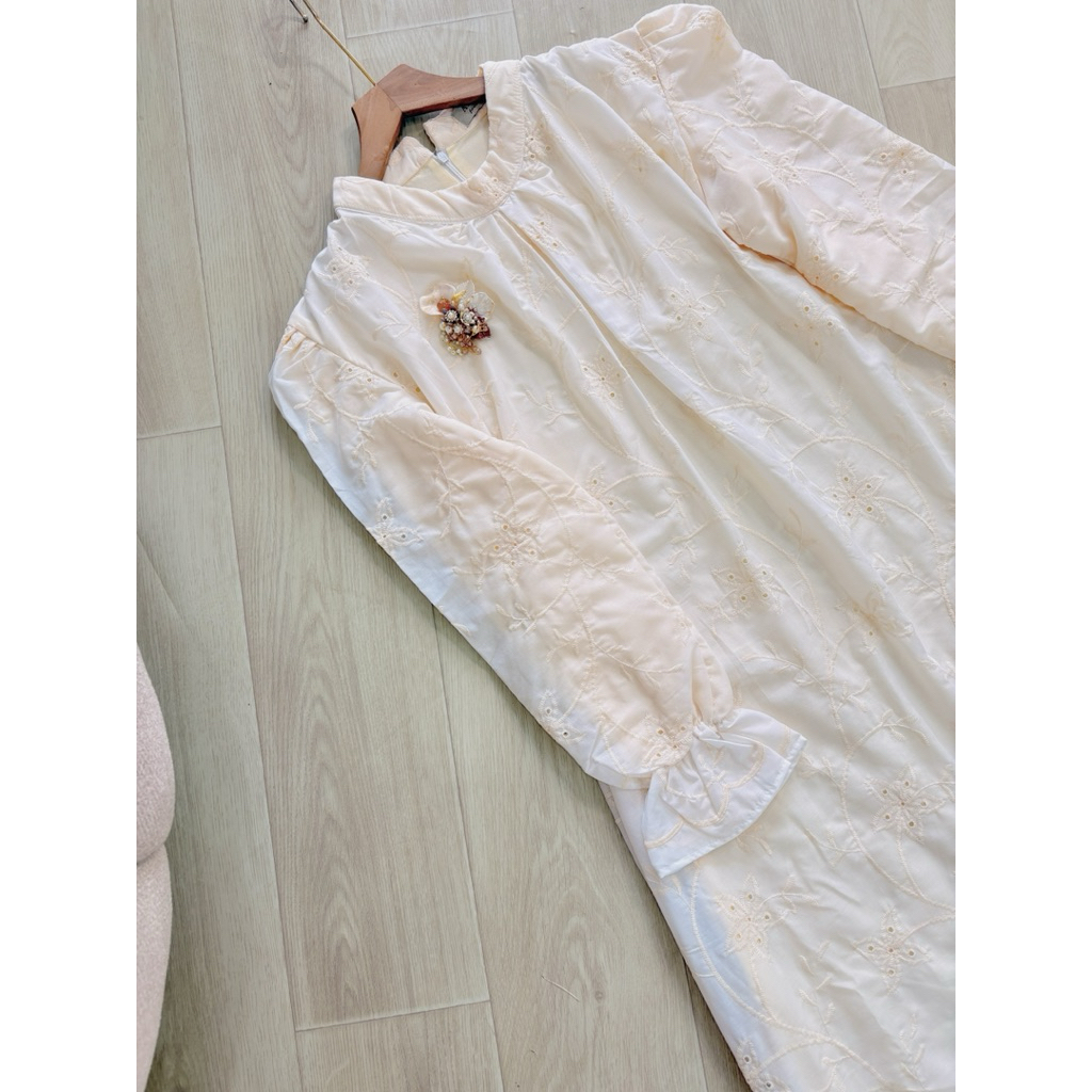 Gamis valinda/gamis trendy/outfit eid/outfit raya/gamis kekinian