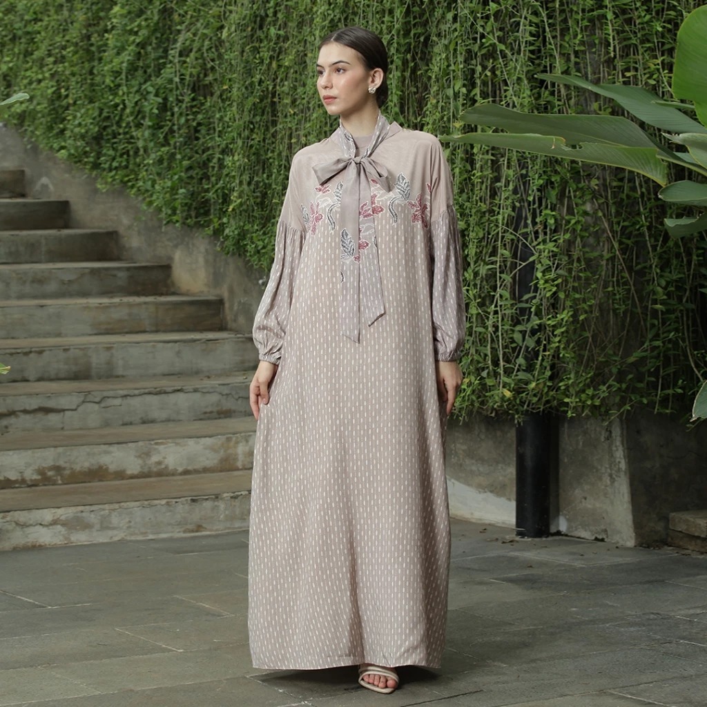 Batik Huza Gamis Batik Dress Batik Gamis Nazanin