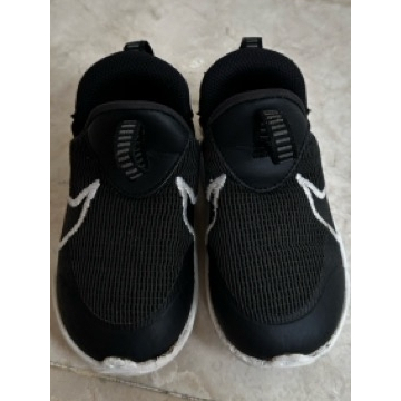 Nike Flex Plus 2 Baby/Toddler Size US 8C Black White Original 100% Used
