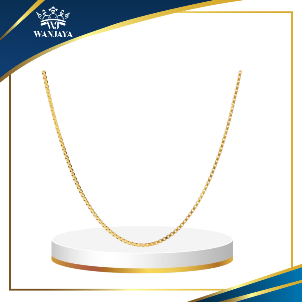 Kalung Italy santa Mas 8k Emas Asli