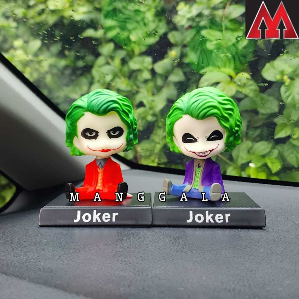 Hiasan Dashboard Mobil Figur Goyang Topper Joker
