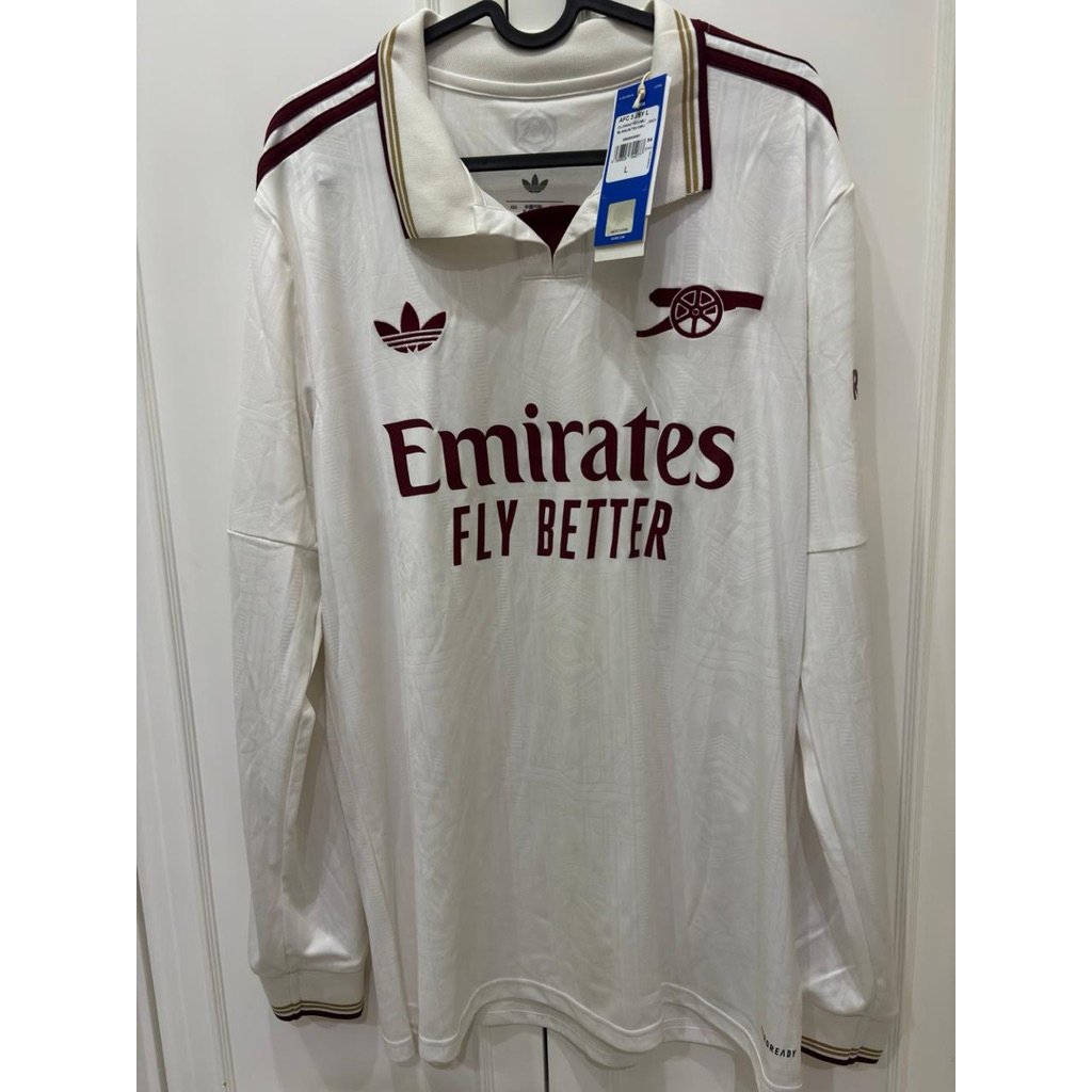 Jersey Arsenal Third 25/26 Long Sleeve Aeroready Original