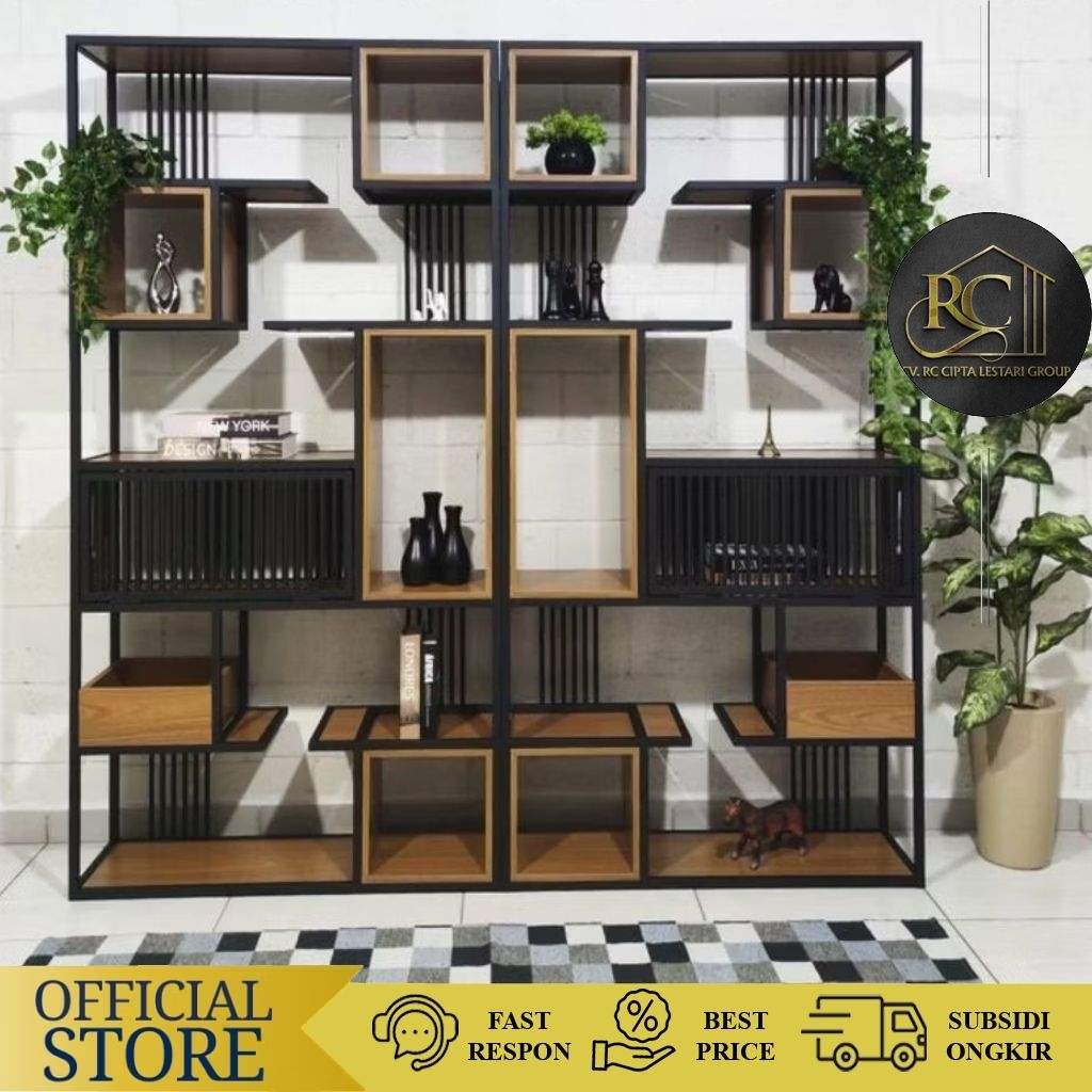 Rak Partisi Jumbo|Rak Pajangan|Rak|Partisi