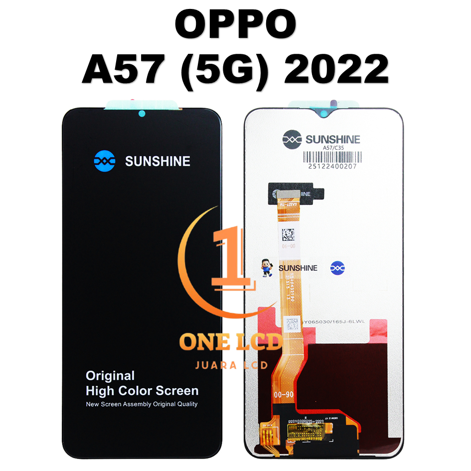 LCD TOUCSCREEN OPPO A57 5G 2022 ORIGINAL 100% FULLSET COMPLETE