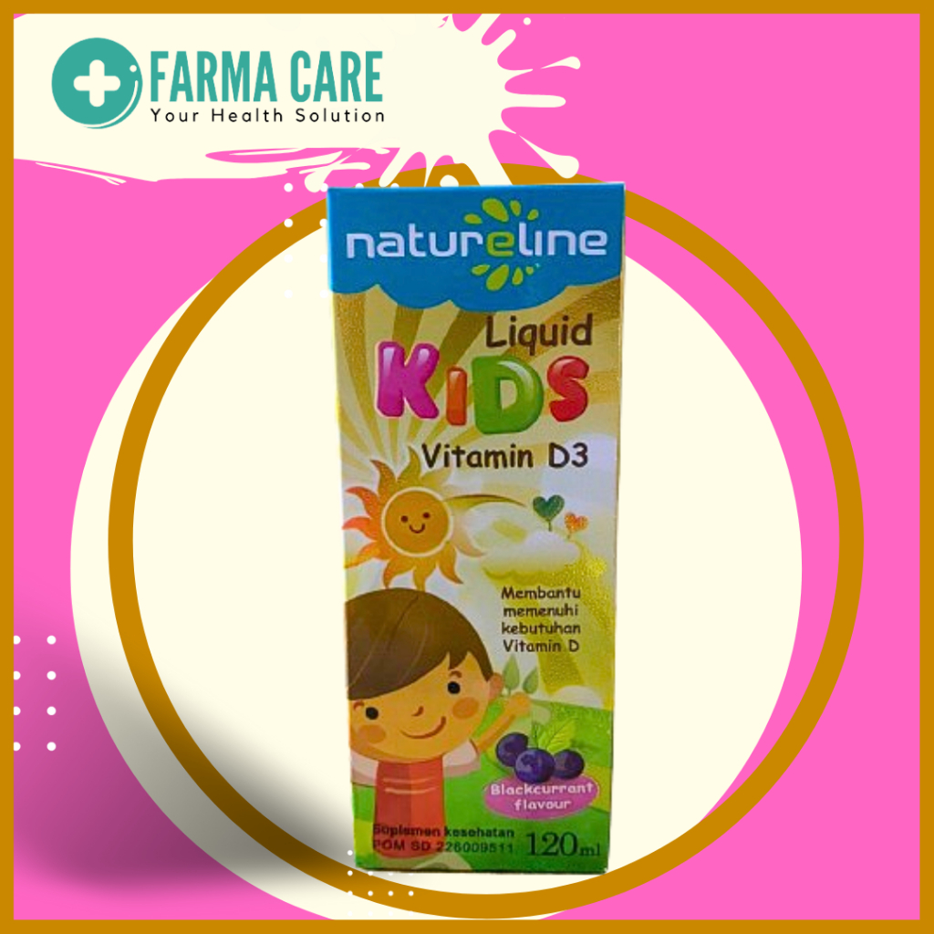 NATURELINE Vitamin D3 400IU Kids LIQUID