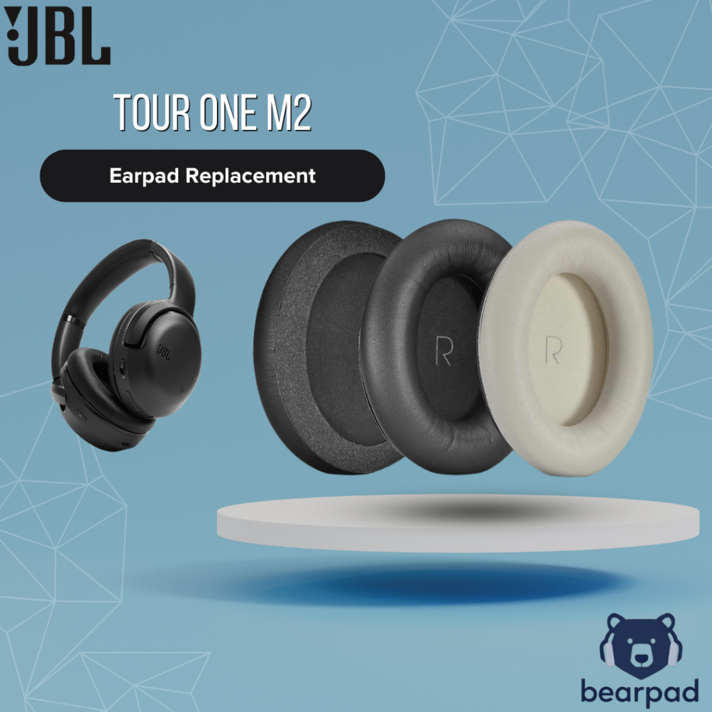 Earpad Headset JBL Tour One M2 Leather Pads Headphone Earcup Pengganti Busa Foam Headset Replacement
