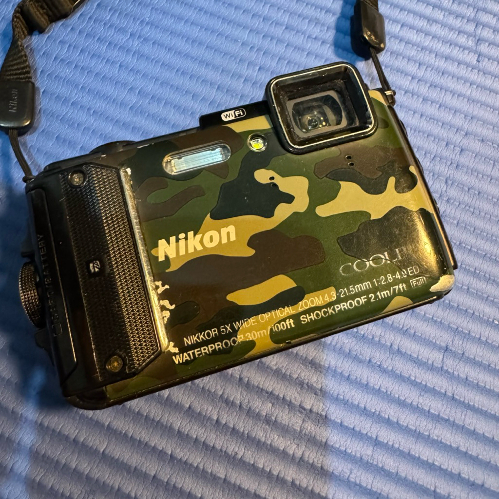Nikon AW130 Waterproof Army