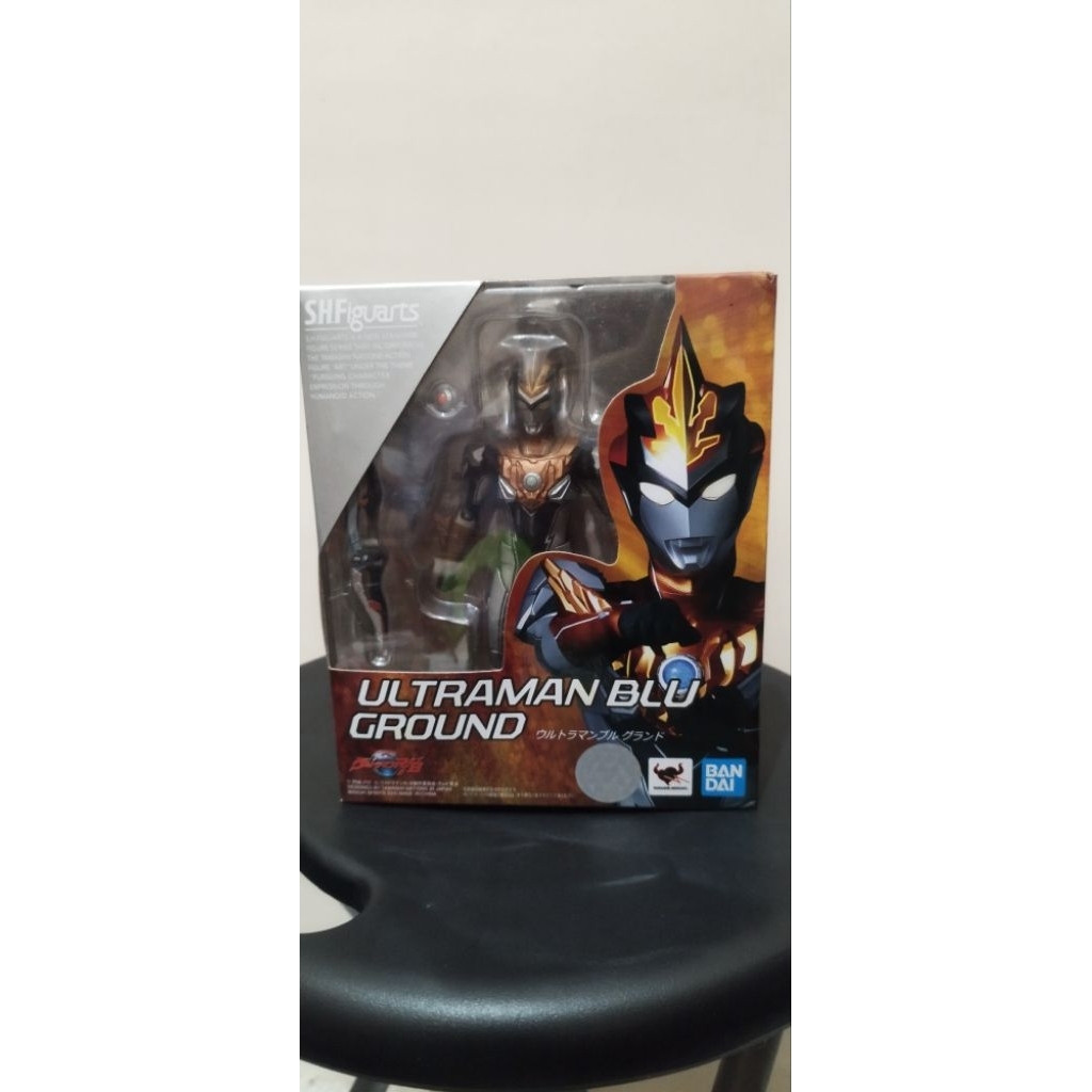 shf ultraman blu ground bandai