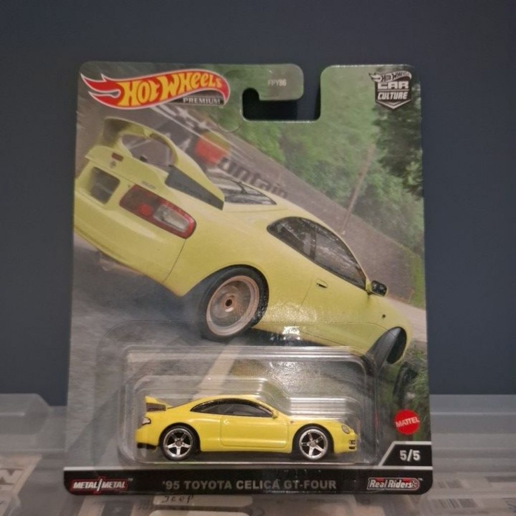 hot wheels 95 toyota celica gt-four