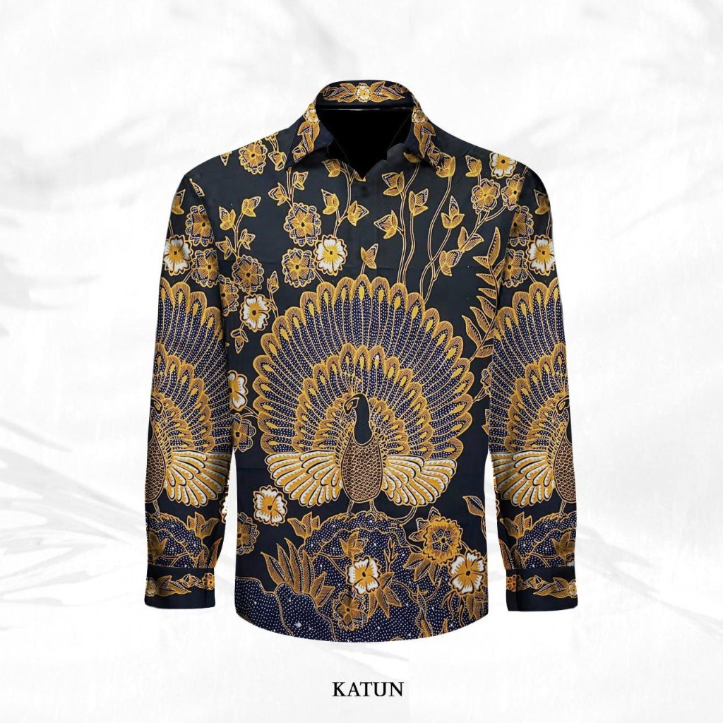 BAHAN KEMEJA BATIK TULIS HALUS POLA KEMEJA KATUN TULIS  LIMITED EDITION BATIK INDONESIA NUANSA MERAH