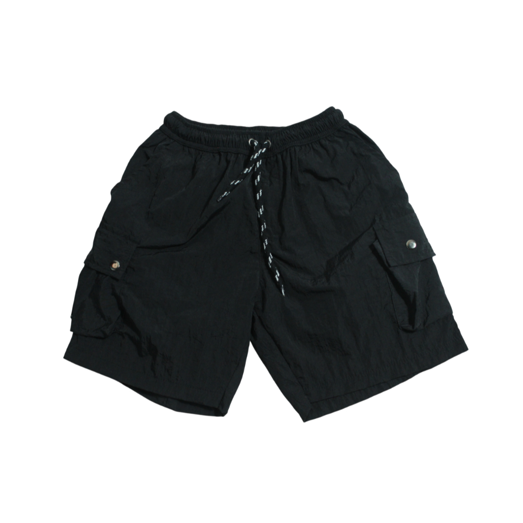 High company- Celana Cargo Pendek pants Black casual