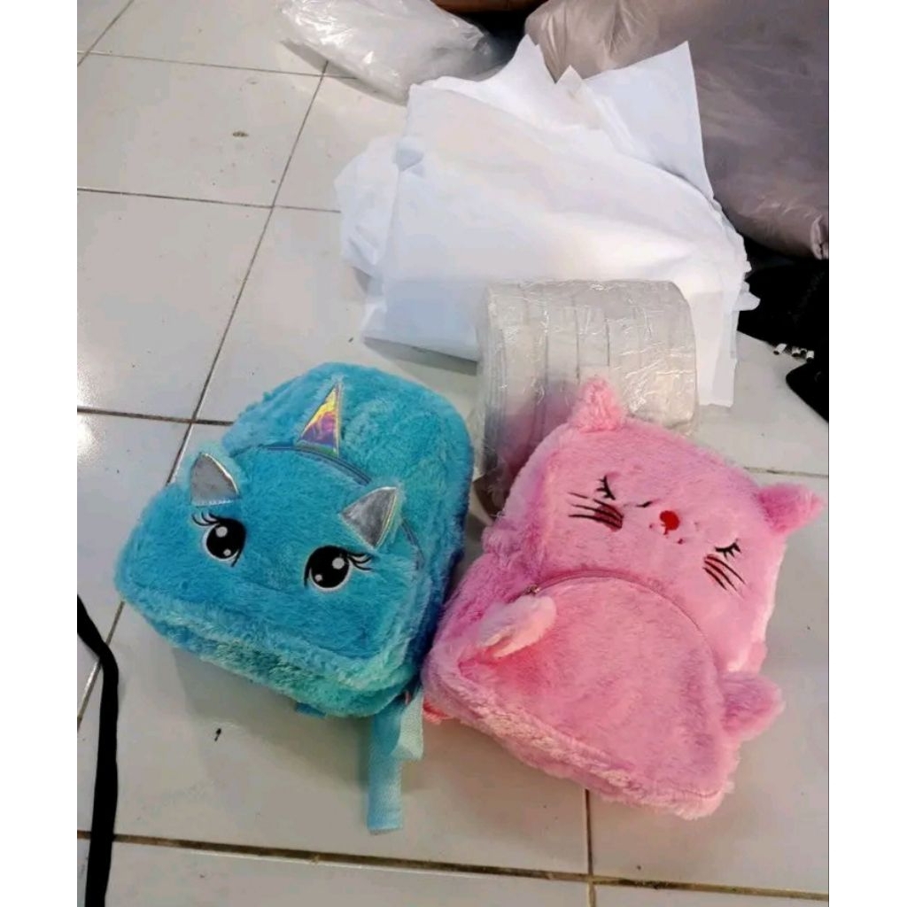 Tas Ransel Sekolah Anak Perempuan - Tas Anak Perempuan Karakter Bulu - Tas Anak Perempuan
Warna