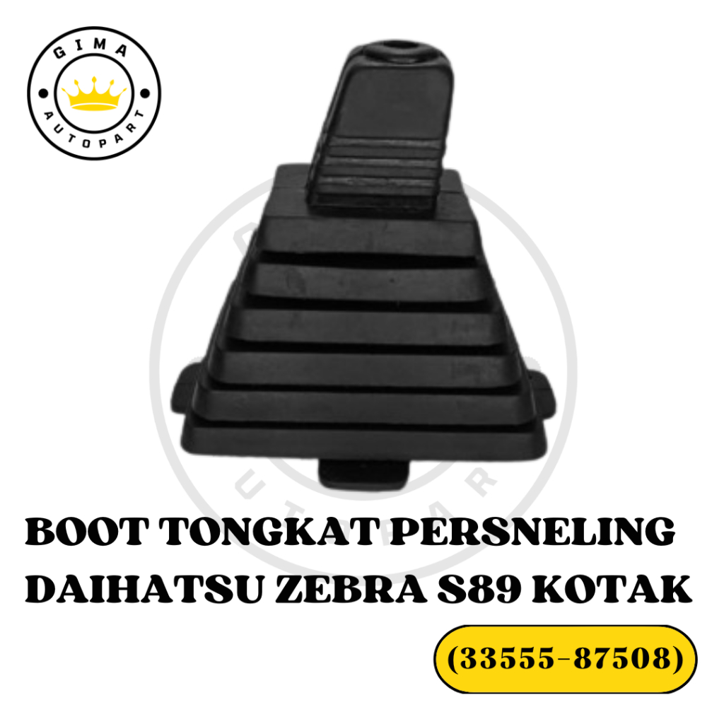 Karet Boot Tongkat Tuas Gigi Persneling Perseneling Mobil Daihatsu Zebra S89 Kotak | High Quality