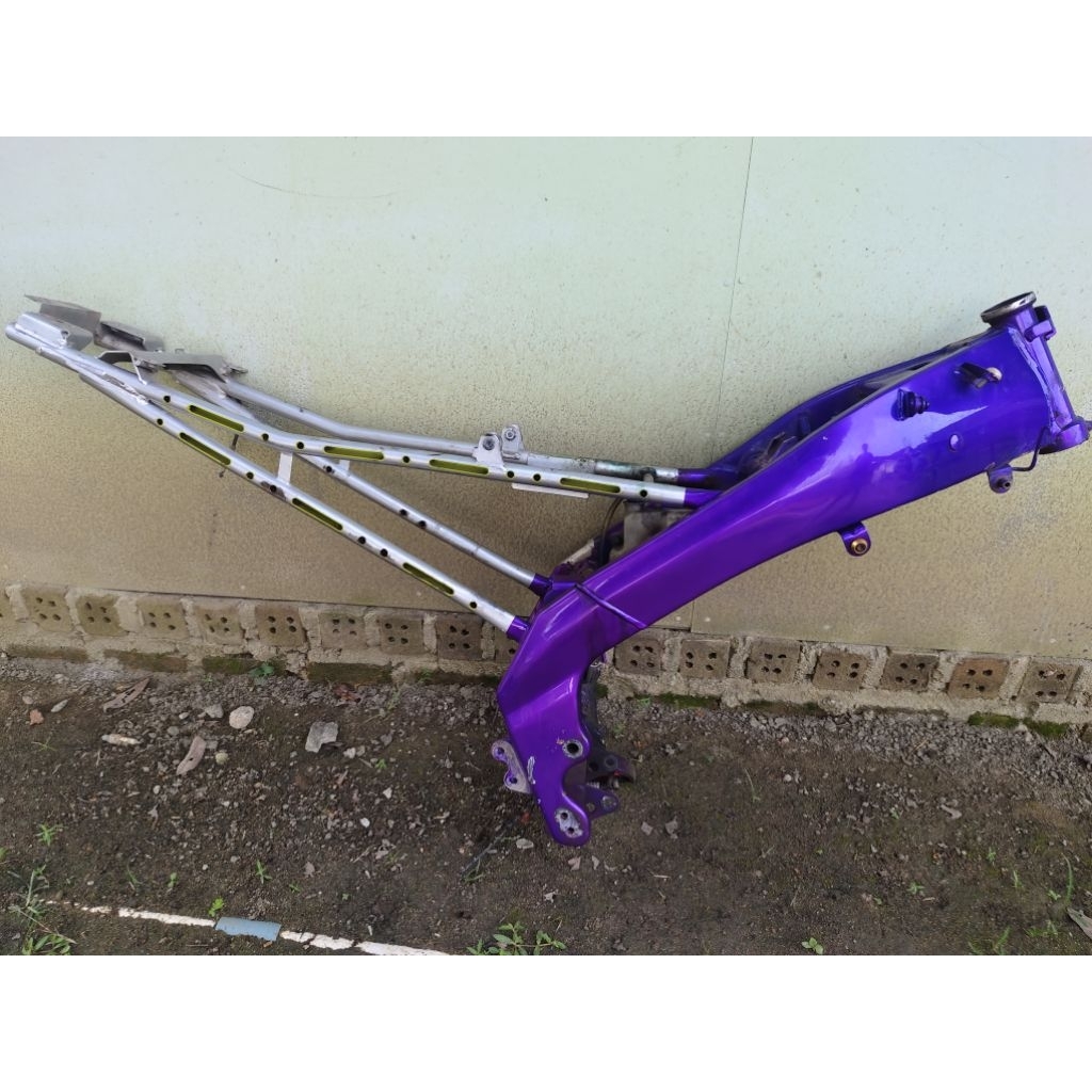 rangka vixion old modif bubutan original copotan