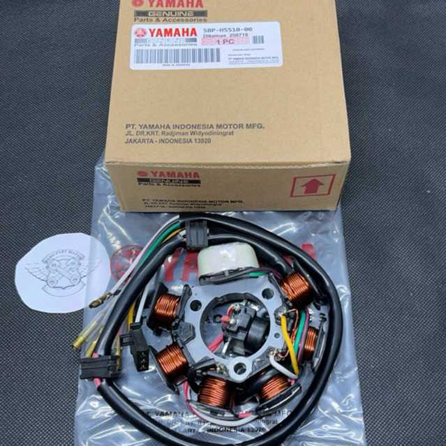 Spool Spul Stator Assy Scorpio Original Yamaha
