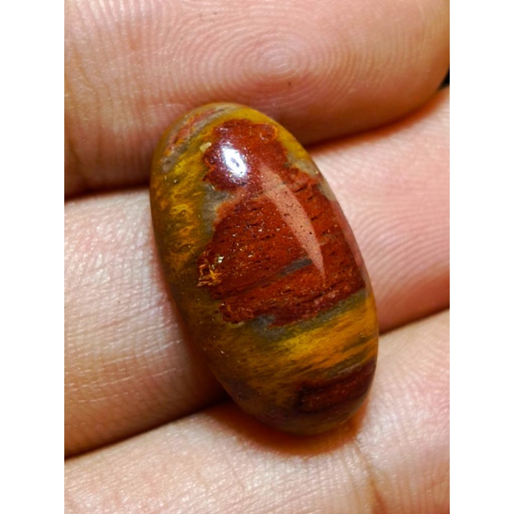 Batu akik Galih kelor [merah sakral] TopHQ