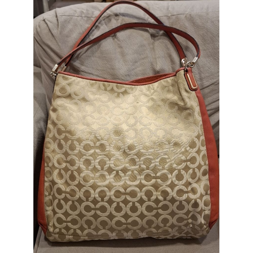 Coach Madison Op Art Shoulder Bag