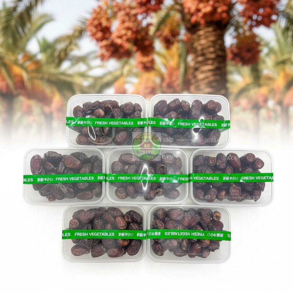 BUAH KURMA SEGAR MANIS KEMASAN TOPLES SUPER