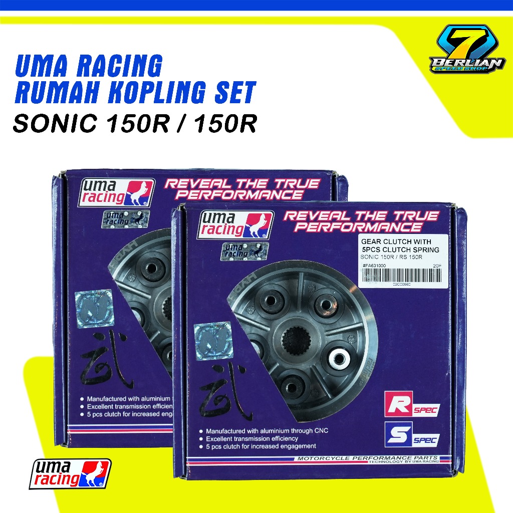 UMA Racing Rumah Kopling Honda Sonic 150R Original Clutch Housing Sonic 150