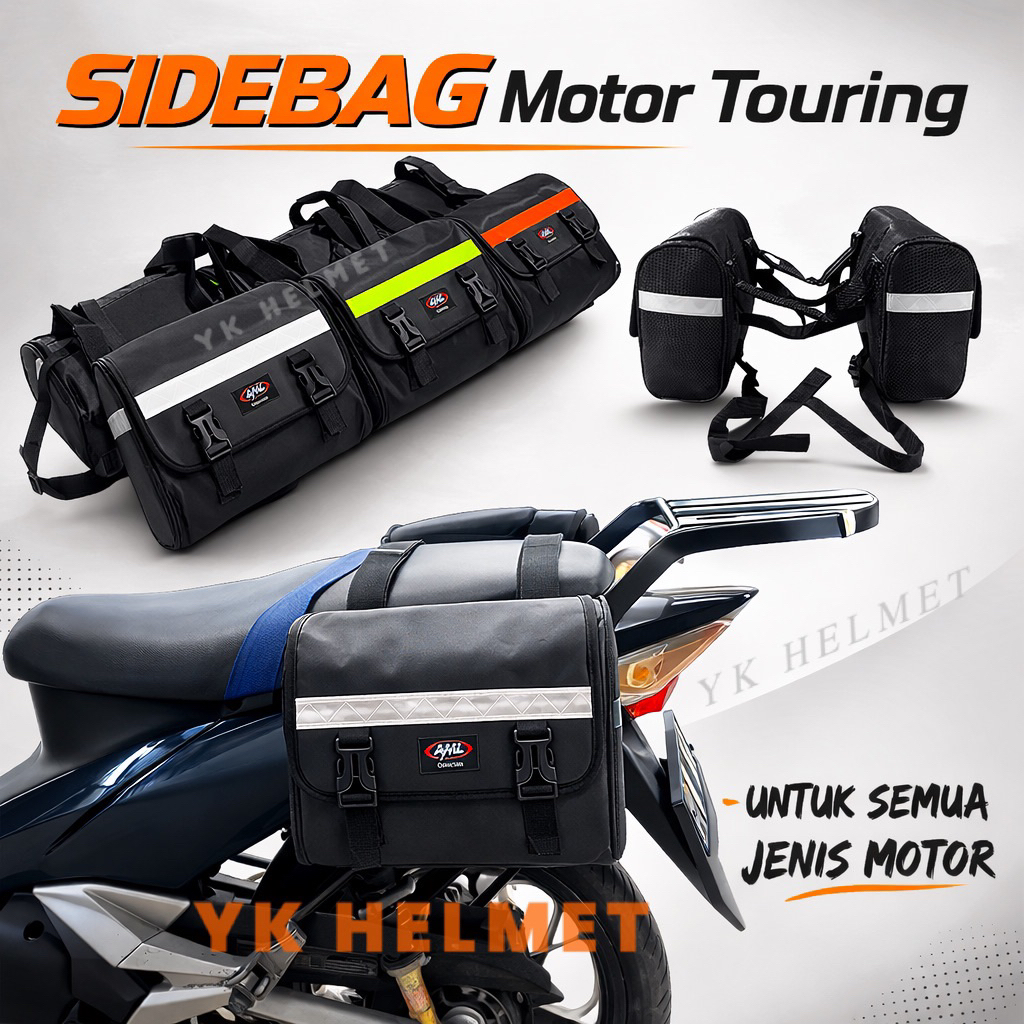 SIDEBAG MOTOR TOURING - tas motor samping bag motor waterproof