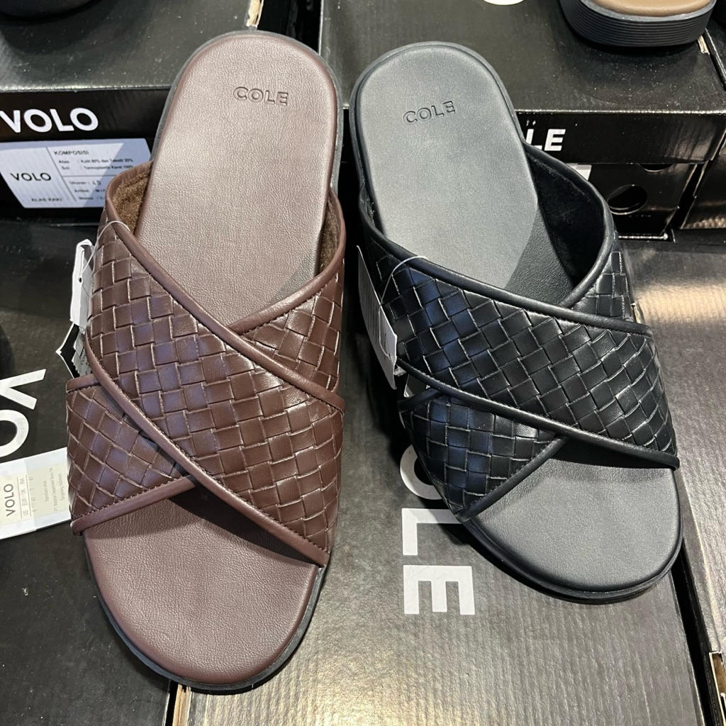 Sandal selop pria COLE VOLO murah original Matahari Dept Store