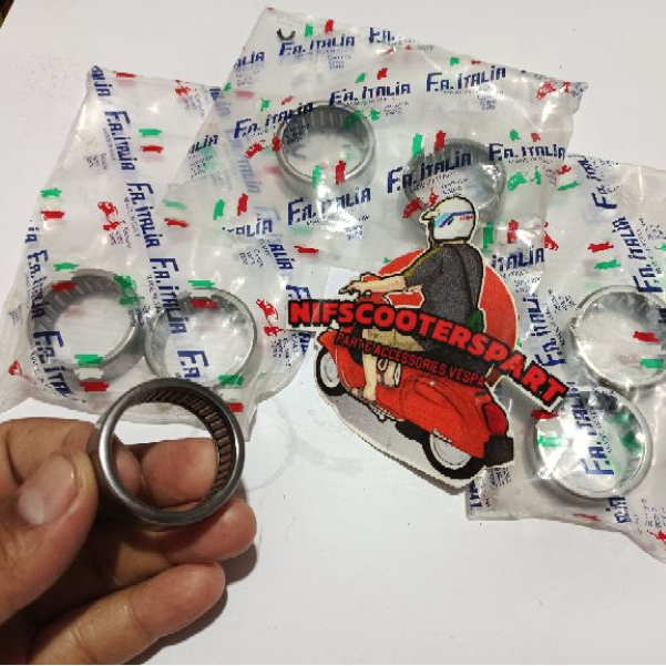 laher bearing mainshaf bak persneling vespa px super sprint excel merk fa italy