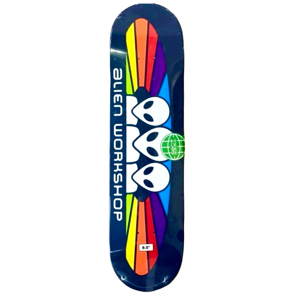 Alien Workshop Skateboards 8.0 Spectrum Navy Deck