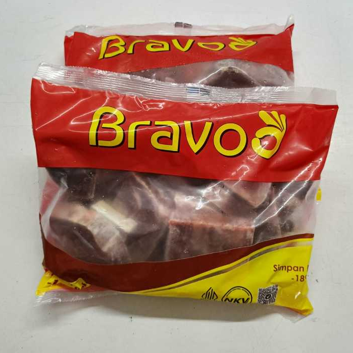 Bravo Daging Sapi Potong Rendang 1kg