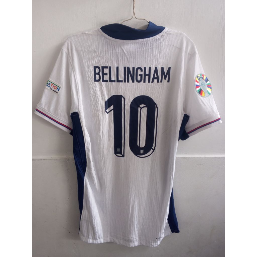 Jersey inggris player full patch euro nns Bellingham 10