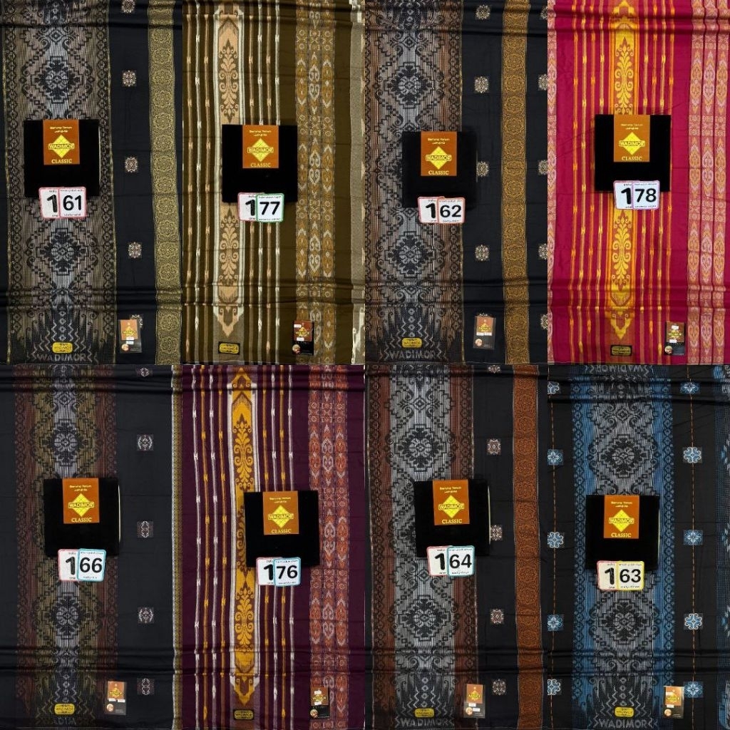 Sarung Tenun Wadimor Classic Bludru