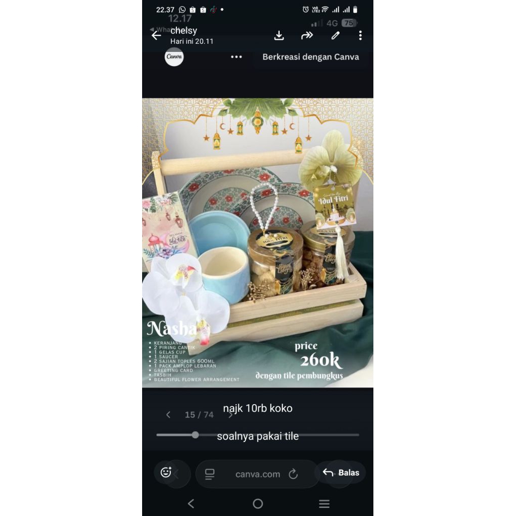 Hampers Lebaran Idul Fitri | Kue Lebaran | Yan2store961 PEKANBARU