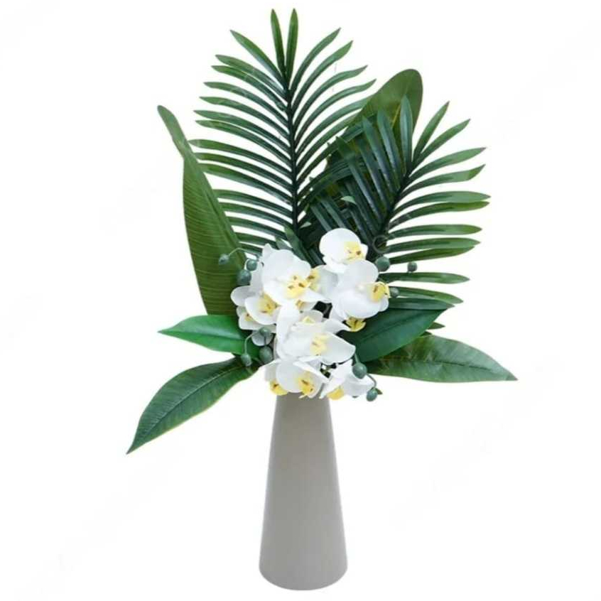 INFORMA ARTIFICIAL ORCHID PLGO030LY1 83CM WHITE // ARTIFICIAL // BUNGA HIAS INFORMA // INFORMA