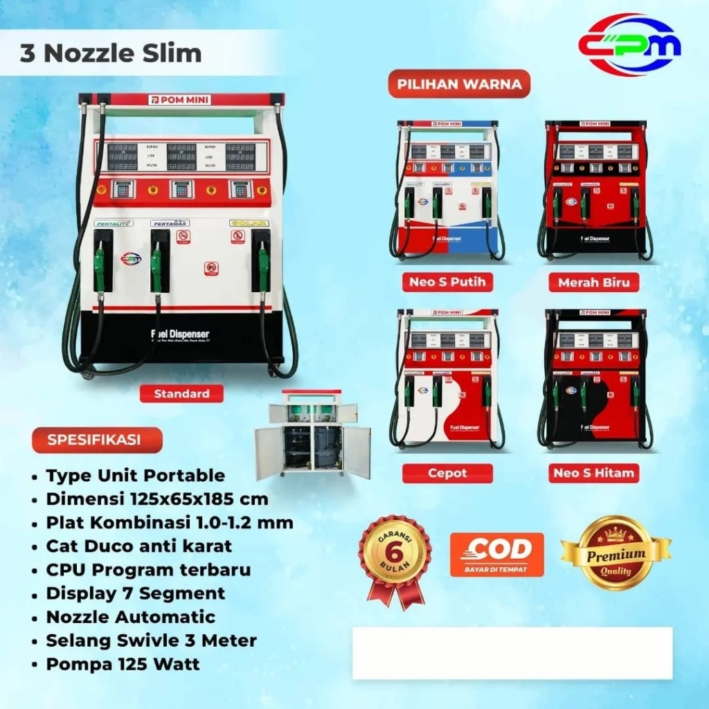 POM MINI DIGITAL 3 Nozzle Slim