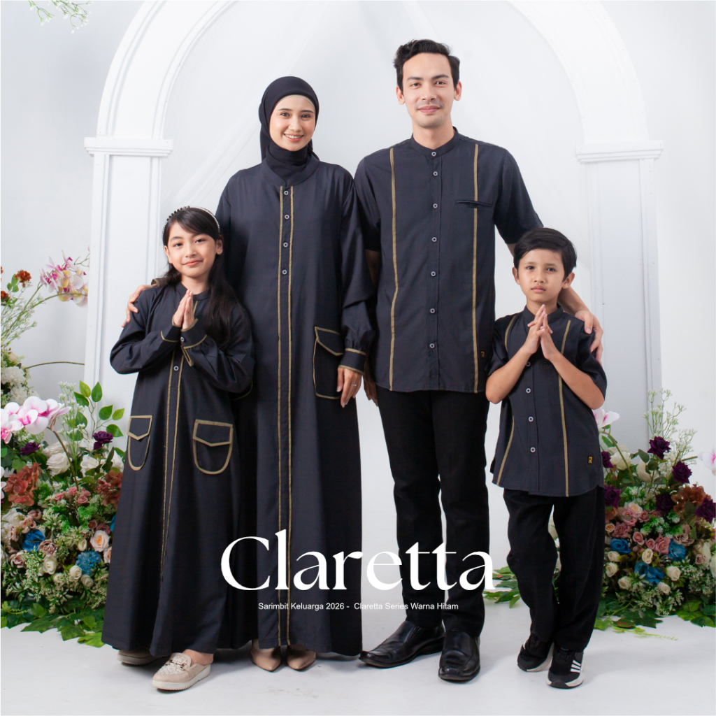 Sarimbit Studio - Sarimbit Keluarga Claretta / Baju couple keluarga / Sarimbit Keluarga / Baju musli