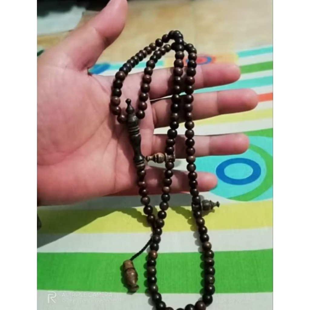tasbih gaharu 6 mm 99 tasbih kayu gaharu Kalimantan tasbih gaharu wangi