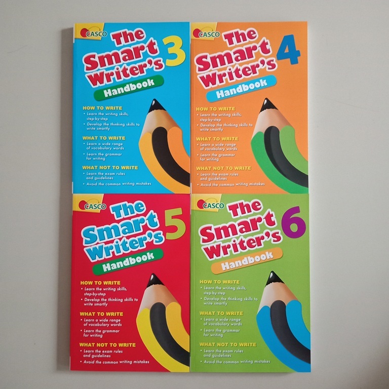 BUKU PRIMARY ENGLISH THE SMART WRITER'S HANDBOOK 3/4/5/6 (CASCO)