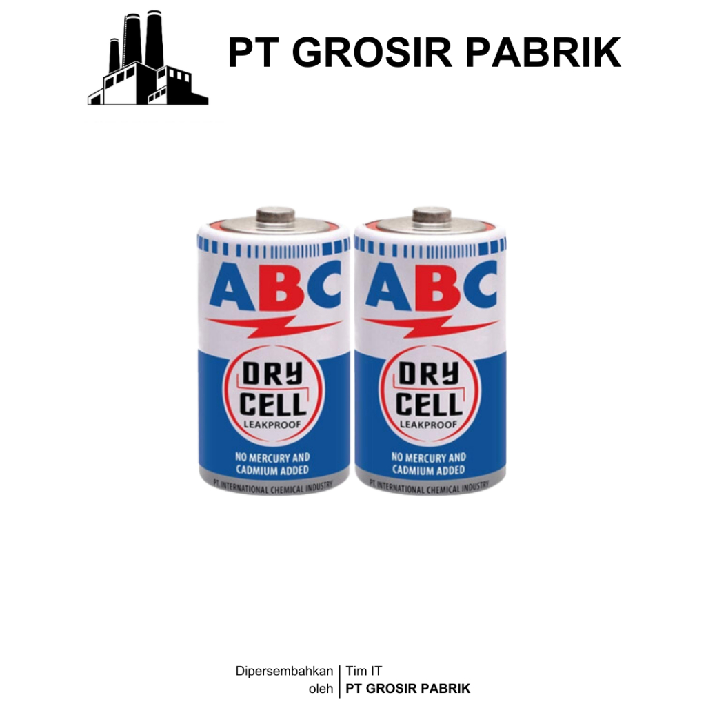 Baterai ABC Besar / Jumbo Ukuran D