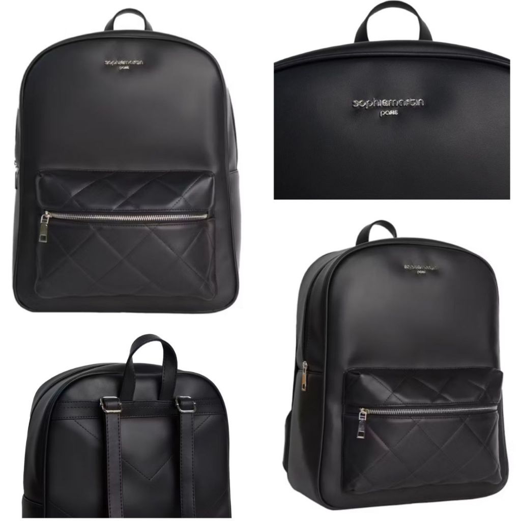 Tas Ransel wanita hitam sophie martin paris cheli Bag T10283B5