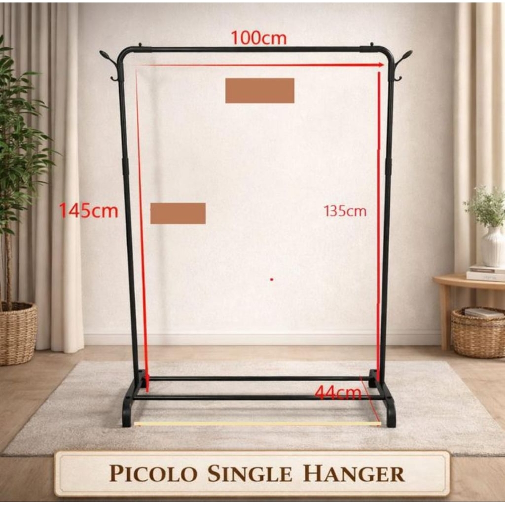 BIG STAND HANGER gantungan baju gawang gantungan baju gawang BIG STAND HANGER PICOLO HANGER