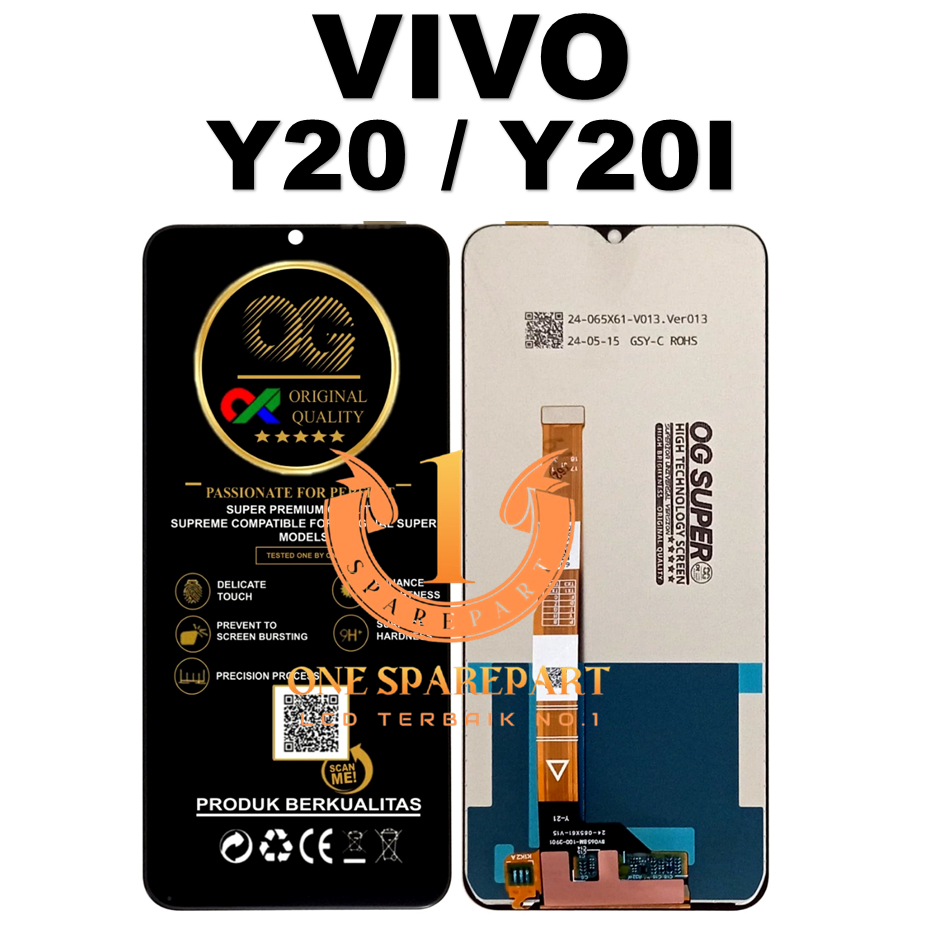 LCD TOUCHSCREEN VIVO Y20 / Y20I ORIGINAL 100% FULLSET