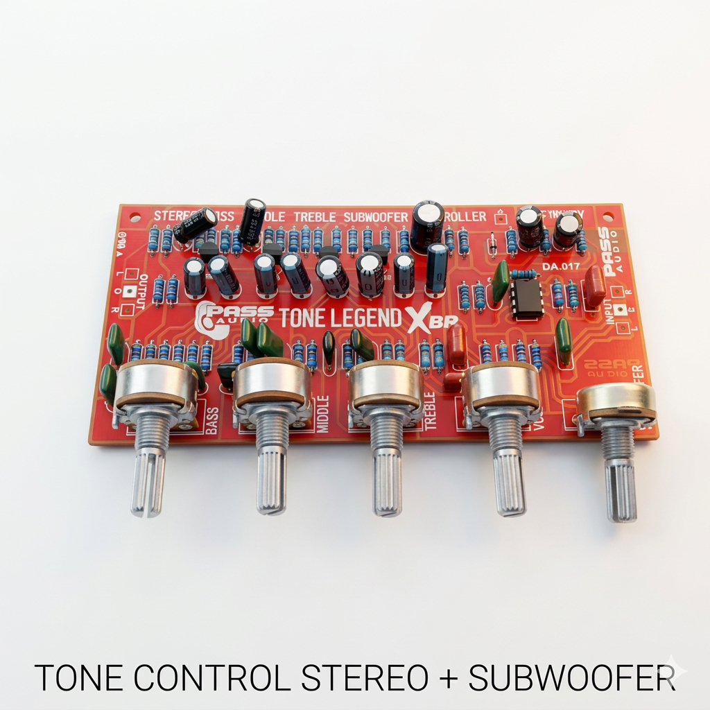 kit tone control subwoofer stereo