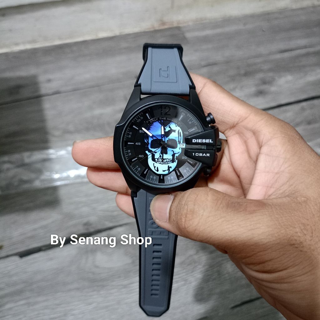 Jam Tangan Pelajar Diesel Strap Rubber