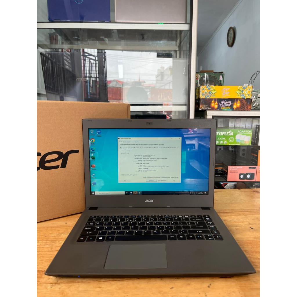 Acer Aspire E5-474G Core i5 Gen 6 | RAM 8GB | VGA 940MX 2GB
