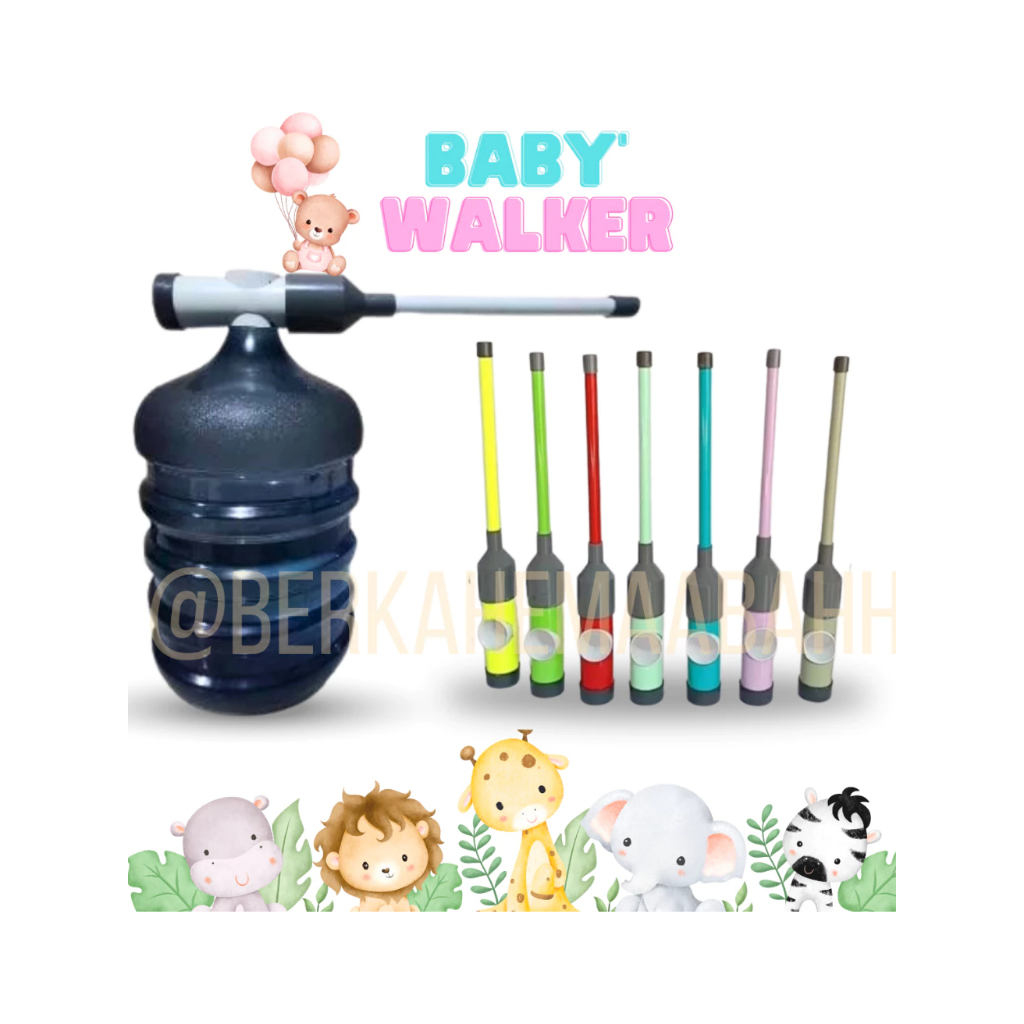 Baby walker paralon pvc / Push walker Paralon / Alat jalan anak bayi dorong / Walking assistant