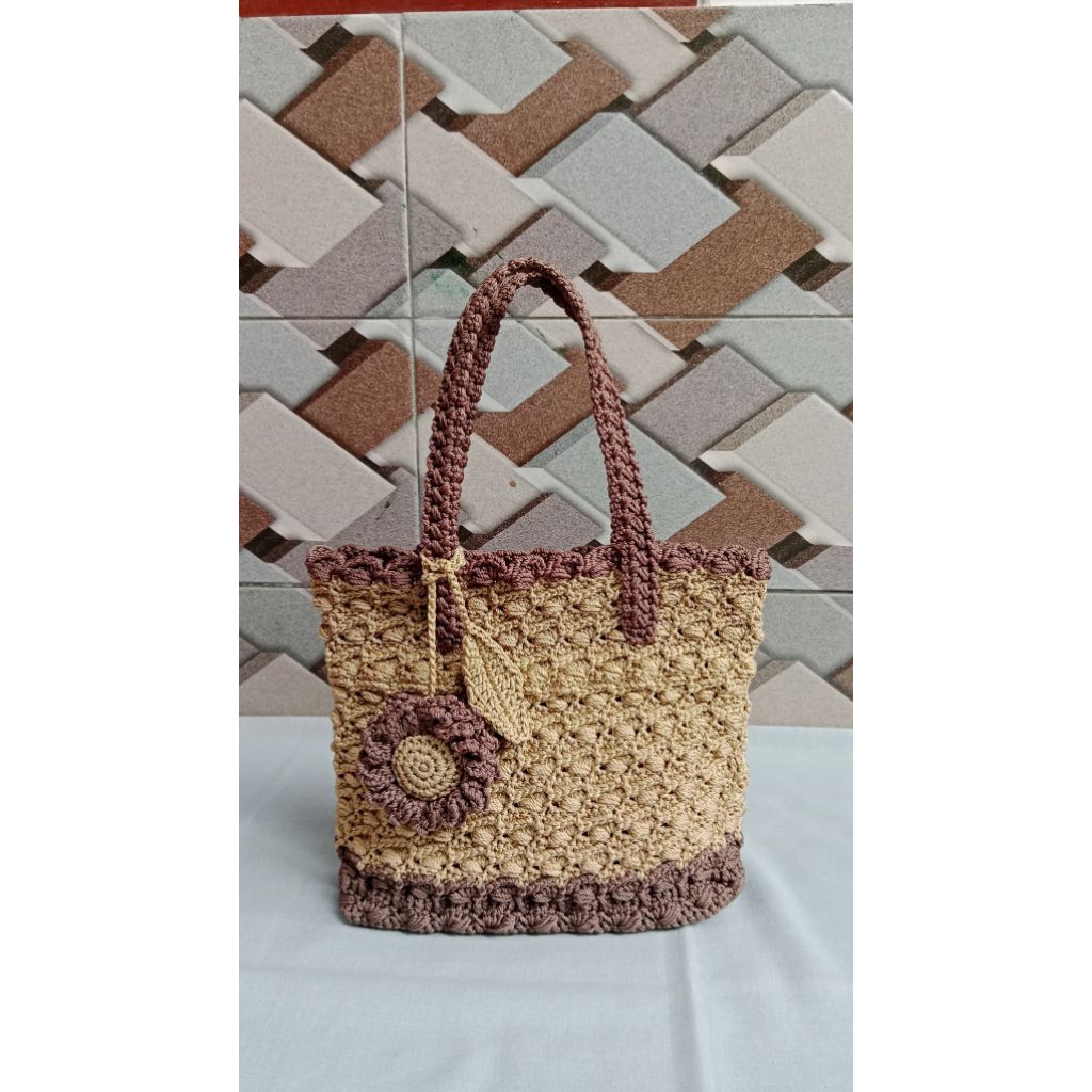 Tas Rajut Murahh//Totebag Rajut/Tas Rajut Bunga