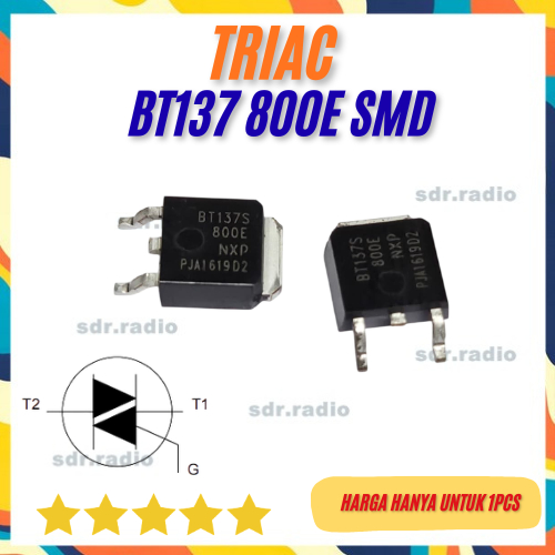 BT137S-800E BT137S package TO-252 smd 4Q Triac bt137 to 252