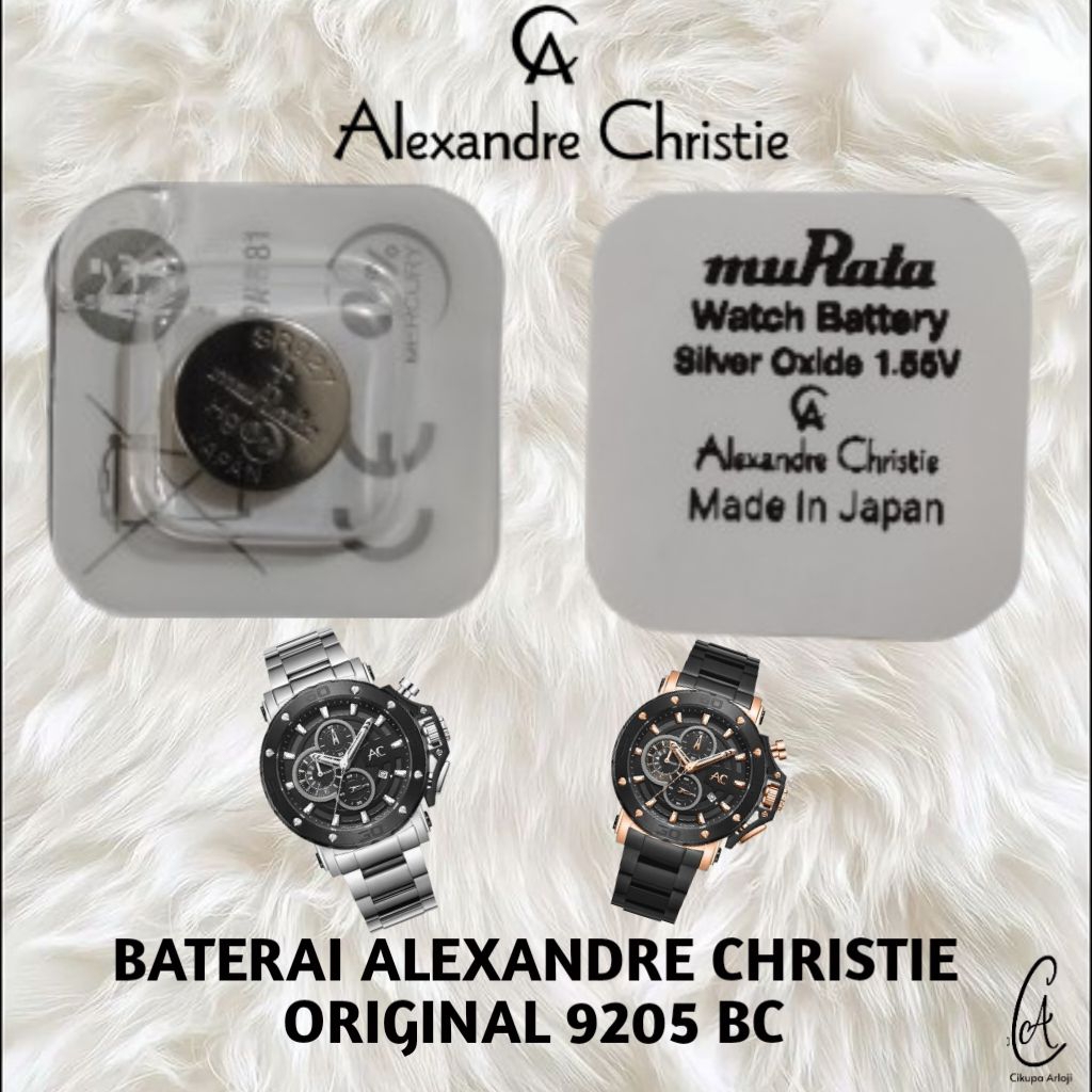 Baterai Alexandre Christie original 9205 BC